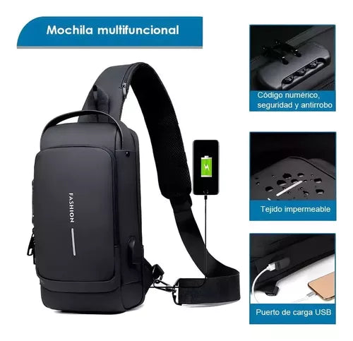 Bolso Mochila Antirrobo